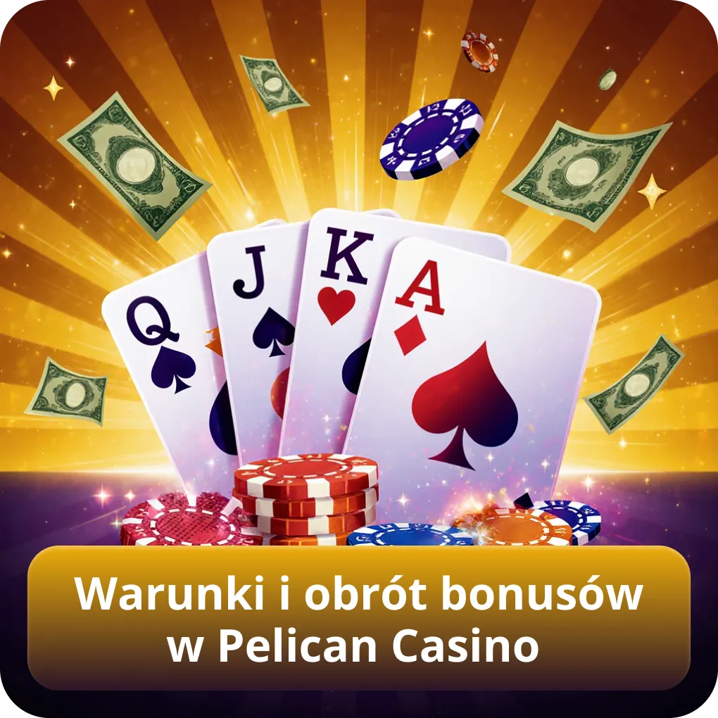 Warunki i obrót bonusów w Pelican Casino