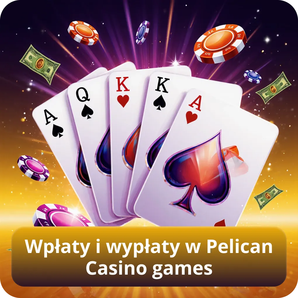 Wpłaty i wypłaty w Pelican Casino games