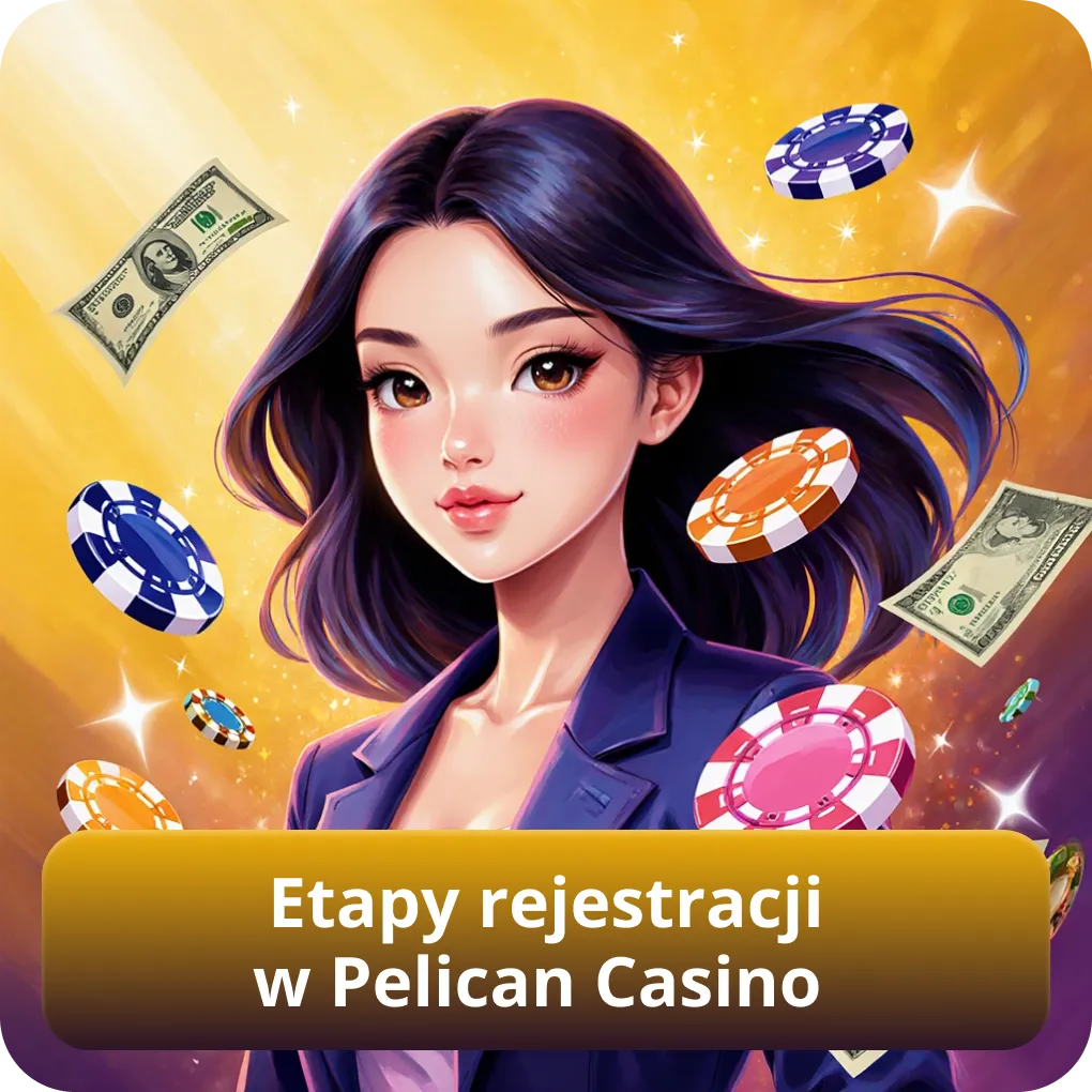 Etapy rejestracji w Pelican Casino